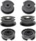 6 Bobine Fil Coupe Bordure Convient pour BOSCH Easygrasscut 18，23 ，26， 18-230,18-260, Art 23/26 SL Coupe-Herbe F016800569 F016800385（Φ1,65 Mm 4.9 M）