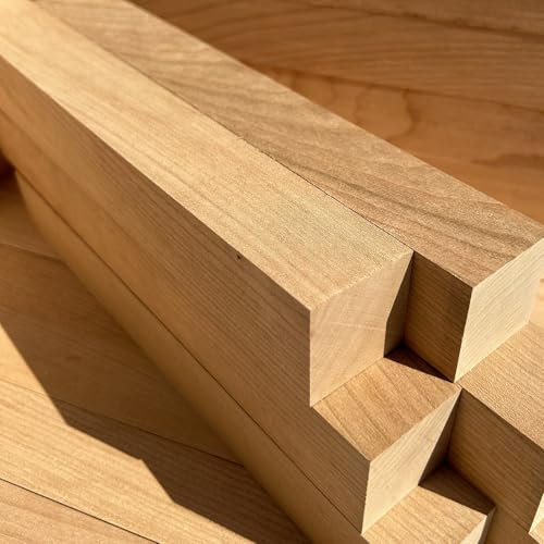 Amerikanische Kirschbaum Kantel 40 x 40 x 200 mm Kirsche Black Cherry Drechsel Holz
