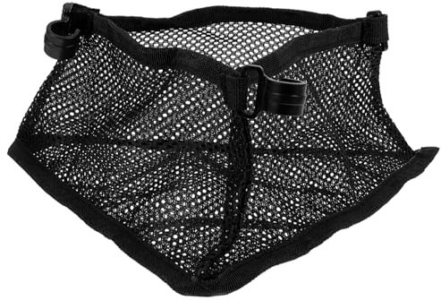 CAXUSD Netztasche Zum Aufhängen Unter Campingtischen Mesh-Aufbewahrungstasche Für Schreibtische Tragbare Organisationstasche Für Kleinigkeiten Faltbare Tischtasche Aus Kettenwirknetz Für