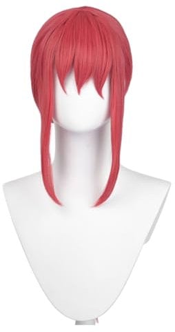 Chainsaws Mans Makimas Anime Cosplay Wig Hair Costume Party Fancy Dress Wigs for Halloween Carnival Costume Party