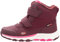 Trollkids wasserdichte Winterschuhe Wanderschuhe Hafjell, Burgunderrot/Magenta, Größe 34