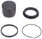 CHEOTIME 4PCS Rear Brake Caliper Rebuild Kit, Rear Caliper Piston and Seal Kit 46778 Replacement for 1200 Custom XLC 883 Deluxe XLH FXR FXST FXD model