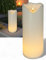 XXL Outdoor LED Kerzen 3er Set – Flackerlicht mit 3D-Effekt, IP44 wetterfest, warmweiß, Timer 6h/18h – Batteriebetrieb – 20/30/40 cm – Deko Garten & Terrasse (40cm groß, 40x16cm - Indoor/Outdoor)