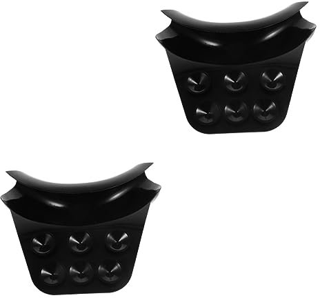 DEARMAMY Salon Silicone Neck Rest Pillow with Suction Cups Ergonomic for Hair Washing Slip Design for Salon and Home Use Comfortable Neck Rest for Shampoo Bowls