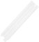 SHERCHPRY 10Pièces Pailles Claires Silicone Réutilisables Longues Flexibles Lot de Pailles Transparentes pour Boissons Cocktails