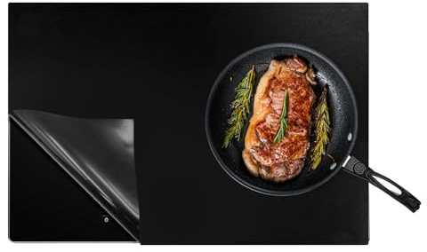 Induktionskochfeld Schutzmatte, 52x61cm Silikon Induktion Schutzmatte, Induktion Herdschutz Matte HitzebestäNdiges Wärmeisolierte Pad Große Induction Cooker Silikonmatte für Induktionsherd