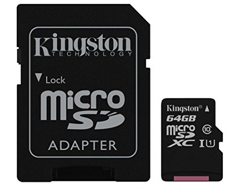 Kingston 64GB Micro SD SDXC Memory Card Class 10 For HTC One M8 Phone