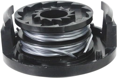 SPARES2GO Line & Spool + Cover for Spear & Jackson S3525ET Strimmer Trimmer (Pack of 1)