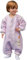MIKAFEN Schläfsack Baby Langarm Winter kinderSchlafsack 2.0Tog,Hund Muster Baby Schlafsack mit Füßen Baumwolle Junge Mädchen Unisex ganzjahres Schlafanzug, Rosa Welpe,90/Baby Höhe 95-105cm