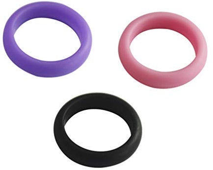BESPORTBLE 3stücke Silikonringe Für Sport Und Outdoor-übungen Und Flexibel Als Ersatz Für Wertvolle Eheringe