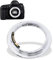Bindpo OM-EOS Lens Adapter Ring, Alloy Manual Focus Lens Converter with Electric Contact and AV Mode for Olympus OM Mount Lens to for Canon EOS EF Camera