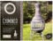 lfresco LIVING “Classic Chiminea” Cast Iron Patio Fireplace, 39 x 89 cm (Diameter x Height)