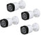 HAC-HFW1000RM 4 Überwachungskamera S3 HD CVI 720P 3,6 mm - 4 Stück