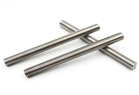 CONPHERON Gewindestange M6 Edelstahl Voll Gewindestangen Bar Stab Stehbolzen M6×100mm, 5 Stück