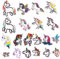 20 Stück Flicken zum Aufbügeln,Bügelflicken Kinder,Aufbügelflicken Einhorn,Patches zum Aufbügeln,Flicken Patches,Aufnäher Applikation für Mädchen Kinder Knie DIY T-Shirt Jeans Kleidung Taschen