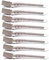 Fermagli per Capelli, 8 Pezzi Anatra Bill Clips, Metallo Fermagli per Capelli, Mollette per Capelli Styling dei Capelli