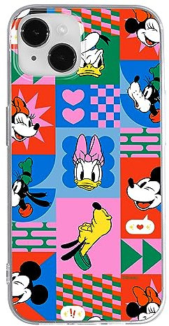 ERT GROUP Handyhülle für iPhone 14 Original und offiziell Lizenziertes Disney Muster Disney Friends 016 optimal an die Form des Handy angepasst, hülle aus TPU