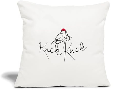 Kuck Kuck Kuckuck Ruf Schwarzwald Bollenhut Kissenbezug 45x45 cm
