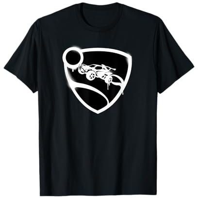 Rocket League-Logo mit Sprühfarbe T-Shirt