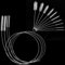 dusaniyali Pack of 14 Hose Brush, Cleaning Brush, Extra Long 1 m and Small Cleaning Brush, Stainless Steel Bottle Brush, Tube Brush for Straw Pipe, Hose, Bottles, Fridge Drain