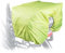 Regenschutz Fahrradtasche, Fahrrad Abdeckung Wasserschutz, Regenschutz für Fahrradkorb Hinten (Fluoreszierendes Gelb)