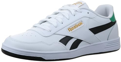 Reebok Unisex Court Advance Trainers, FTWRWHITE/UPGRADEGREEN/Black, 44 EU, Ftwrwhite Upgradegreen Black, 10 UK
