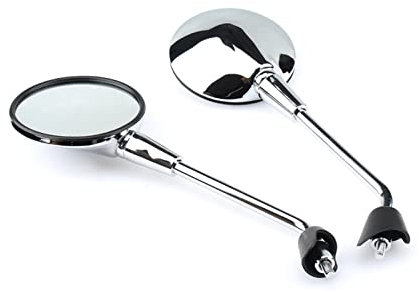 Motorrad Rückspiegel Für Vespa Für Primavera Für 4T-3V Für NOABS E2 E4 50 125 150 2T 4T 2013-18 Motorrad Rückspiegel Links Rechts Seite Zubehör(Short style)