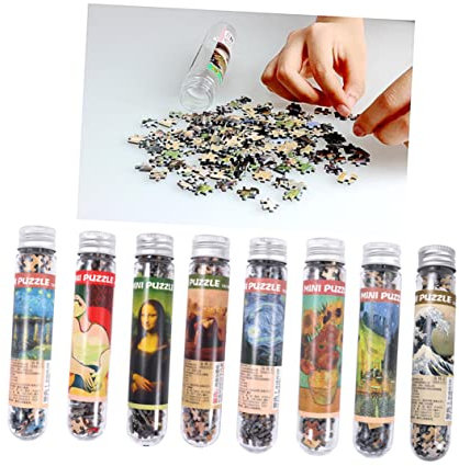 SUPVOX 150-Piece Mini Jigsaw Puzzle for Adults Creative World Renowned Art Design Fun and Educational Toy for Stress Relief