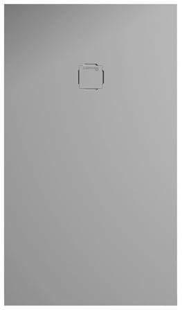 Receveur de douche rectangulaire 90 x 120 cm effet lisse marbreur HARMONY Béton