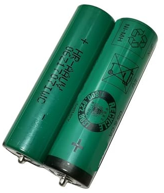 2 Stück 1200 mAh Akku 1,2 V. Kompatibel mit Panasonic. ER121 ER507 ER204 ER2031 ER1410 ER1411 ER1420 ER1421 ER1510 ER1511 ER1610 ER1611 Haarschneider