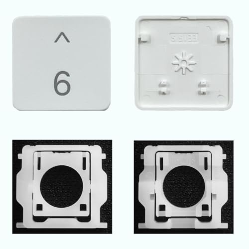 CTBDZ Ersatz-Tastenkappenscharnier für Magic Keyboard A2438 A2439 A2449 A2450 A3118 A3203 2021–2024 Jahr (6 Tasten)