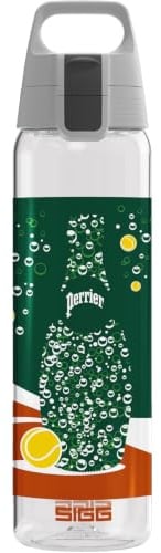 Sigg - Total Clear ONE Roland Garros Spielerflasche - Für Kohlensäurehaltige Getränke Geeignet - Spülmaschinenfest - Auslaufsicher - Leicht - BPA-frei - Tennis - Sport 0.75L