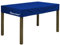 Planesium Premium Schutzhülle Gartenmöbel Abdeckung/Gartentisch Hülle Haube Abdeckplane wasserdicht atmungsaktiv reißfest Garnitur Lounge 575g/lfm B 130cm x T 85cm x H 35cm Dunkelblau