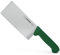 Giesser seit 1776 - Made in Germany - Chinesisches Kochmesser grün, Basic Green, Klinge 17 cm, rutschfest, Hackmesser spülmaschinenfest, rostfrei