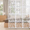 Lot de 12 panneaux de séparation Yizunnu en bois et plastique À suspendre Blanc 29 x 29 cm (motif géométrique) Écran d’intimité décoratif pour la maison DIY