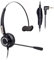 VoiceJoy Telephone Headset with Microphone Wired Phone Headset for Panasonic Cordless Phones with 2.5mm Jack Plus Many Other DECT Phones Polycom Grandstream Cisco Linksys SPA Zultys Gigaset-Mono