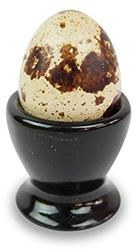 Quailzz- Wachteleierbecher black Wachtel Eierbecher Küche