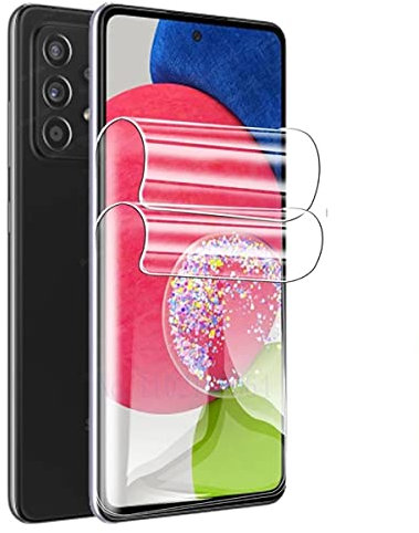 [2 pièces] Film hydrogel pour Samsung [Galaxy A22 5G (6.6), Films de Protection d'écran 3D, Transparent Film Protecteur TPU souple