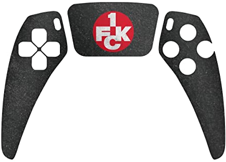 DeinDesign Skin kompatibel mit Sony Playstation 5 Controller PS5 Folie Sticker Offizielles Lizenzprodukt 1. FC Kaiserslautern 1. FCK