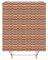 EHOMERY Anti Schimmel Duschvorhang Duschrollo Maßanfertigung Streifen Polyester Rostfreie Ösen Und 12 Hakenringe, 90X180Cm