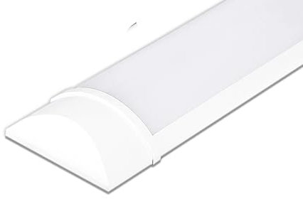 V-TAC Plafoniera LED Lineare da Soffitto 150 CM - 50W - con Chip Samsung - Lampada Rettangolare 6000 Lumen IP20 per Parete, Garage, Negozio - 120LM/W - Tubo LED - Luce 6400K Bianca Fredda