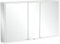 Villeroy & Boch My View Now, Spiegelschrank für Aufputz mit Beleuchtung, 1300x750x168 mm, mit EIN-/Ausschalter, Smart Home fähig, 3 Türen, A45713