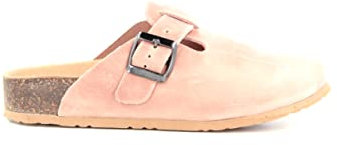 BioNatura - Sabot 11 Vegas Crazy Horse Rosa Antico - Made in Italy (Numeric_38)