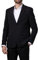 Hirschthal Business Anzugsakko Herren 2-Knopf Sakko Regular Fit - mit Kleidersack - Sakko Schwarz 50
