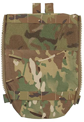 ACEXIER Sac à Eau Tactique Panneau arrière Molle System Side Zip Vest Back Panel Water Hydration Bladder Reservoir for FCPC V5 Hunting Vest