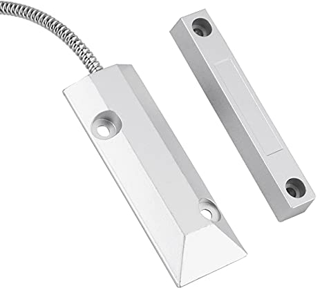 Tür Fenster Magnetkontakt, kabelgebundener Sensor Detektor Schalter, Fenster Alarm Sensoren, Schutzgerät Monitore Erkennungsschalter für Haus Garage Alarm Sicherheit