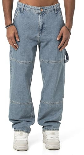 Redbridge Pantalones vaqueros holgados para hombre, azul, 36W x 32L