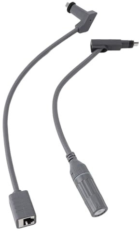 TOPINCN Câble Adaptateurs D'extension SPX vers RJ45 pour Antenne Parabolique, 1200 Mbps RJ45 1 Connecteur RJ 2, Câble D'extension de Remplacement pour étendre la