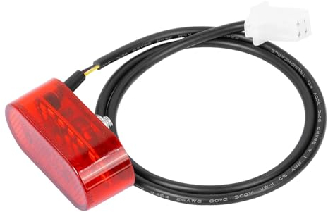 WASQUBKS Rücklichtlampe, LED-Bremslicht, Kompatibel for Speedway/Rockway/Dual Crossover Elektroroller, Heckfender-Rücklicht-Zubehör