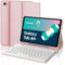 IVEOPPE Clavier Samsung Tab A9 Plus 11 2023, AZERTY Français Étui Clavier Magnétique Bluetooth sans Fil Etui Housse pour Samsung Tab A9 Plus (SM-X210/X216/X218), Rose